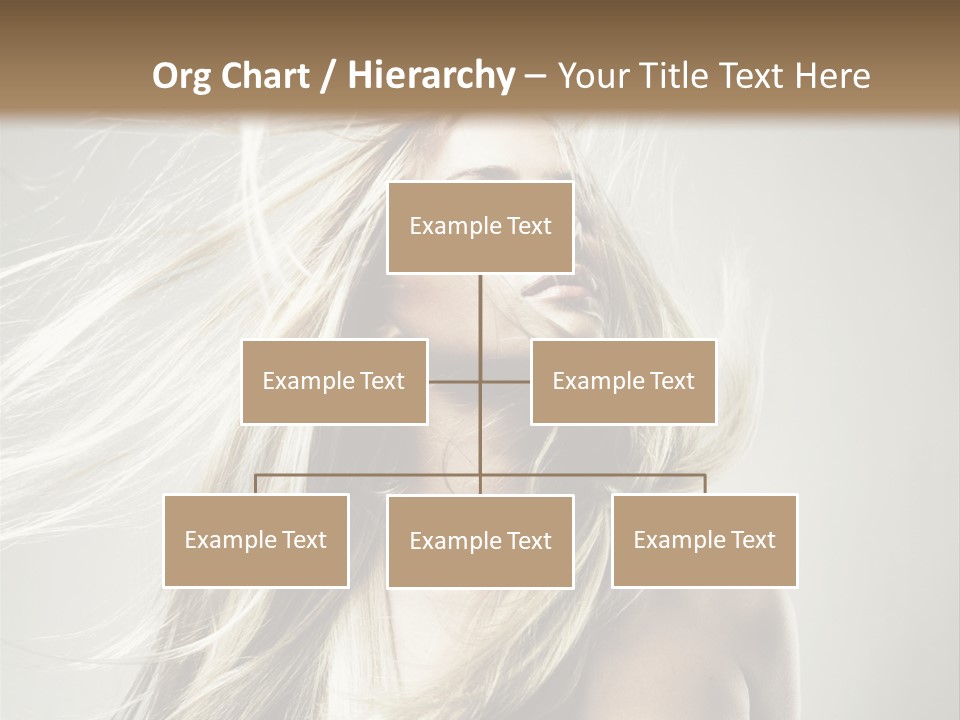 Beautiful Shampoo Human PowerPoint Template