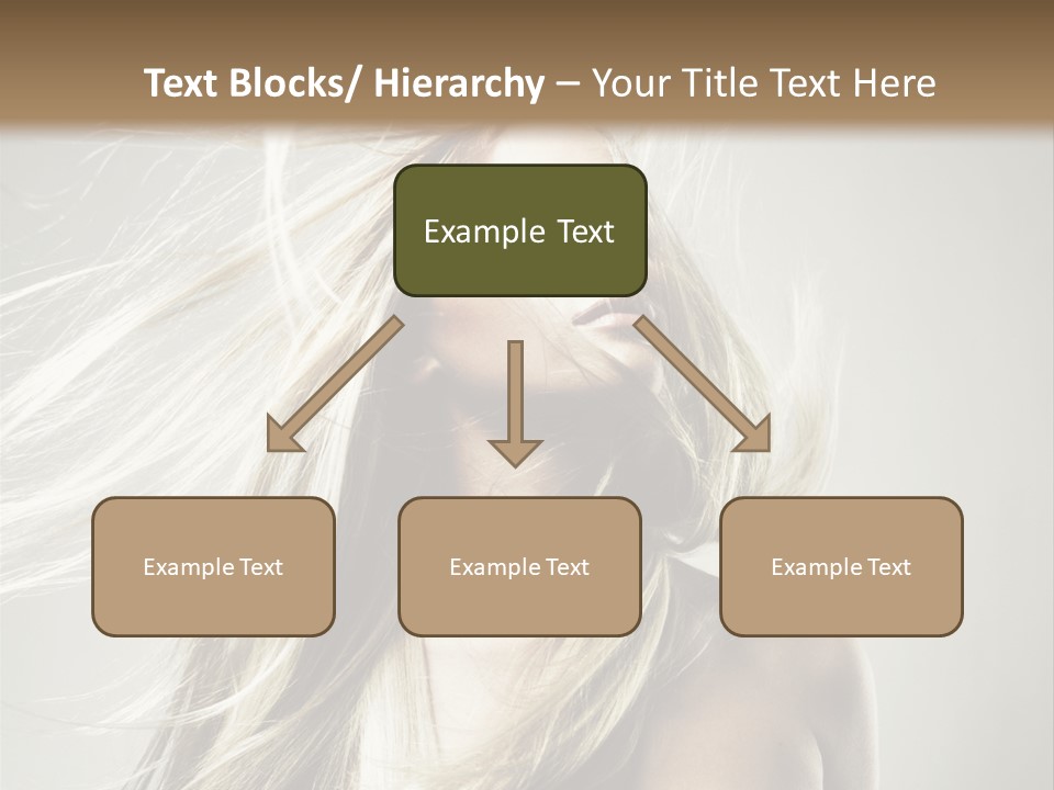 Beautiful Shampoo Human PowerPoint Template