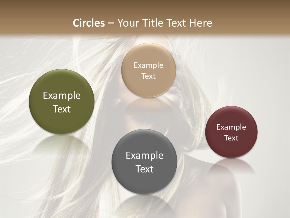 Beautiful Shampoo Human PowerPoint Template