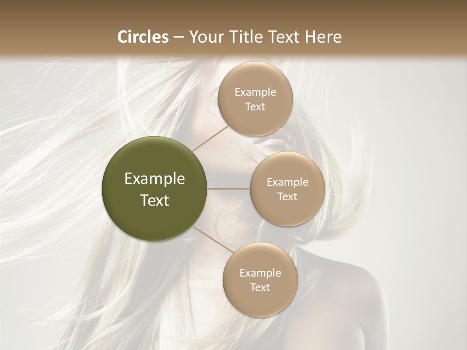 Beautiful Shampoo Human PowerPoint Template