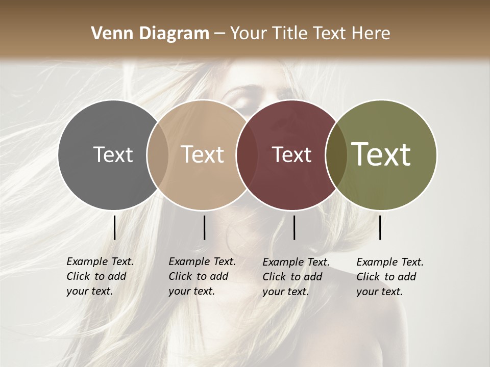 Beautiful Shampoo Human PowerPoint Template