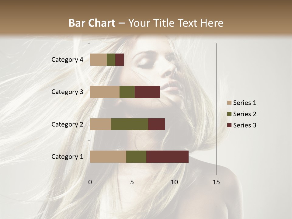 Beautiful Shampoo Human PowerPoint Template