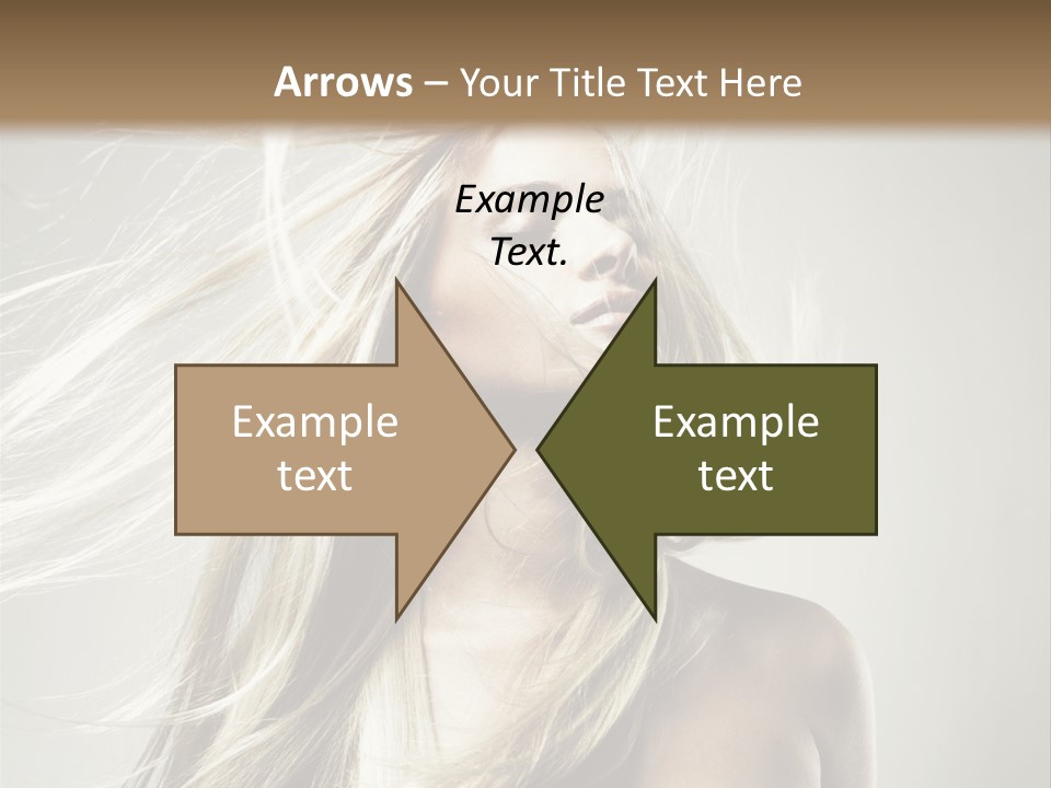 Beautiful Shampoo Human PowerPoint Template