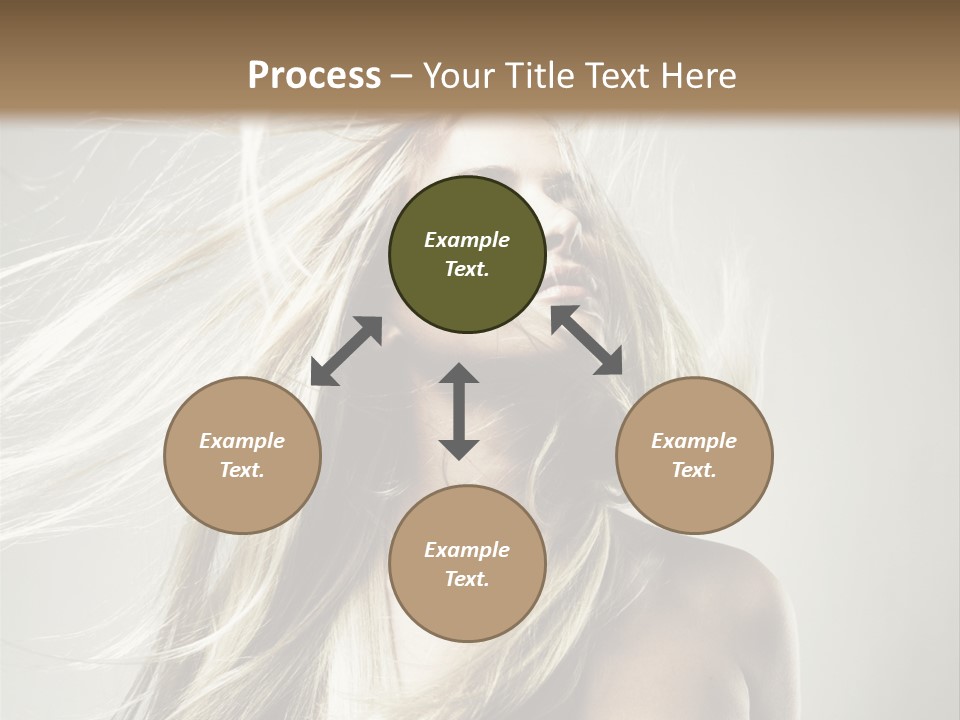 Beautiful Shampoo Human PowerPoint Template