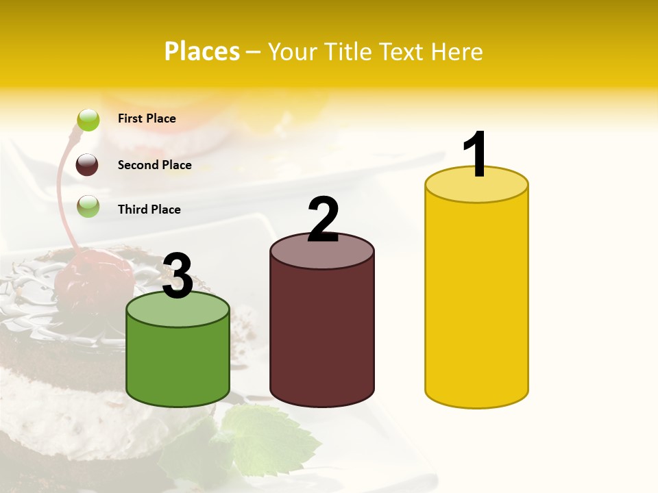 Ingredient Baked Pastry PowerPoint Template