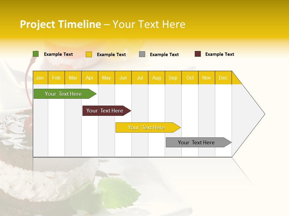 Ingredient Baked Pastry PowerPoint Template