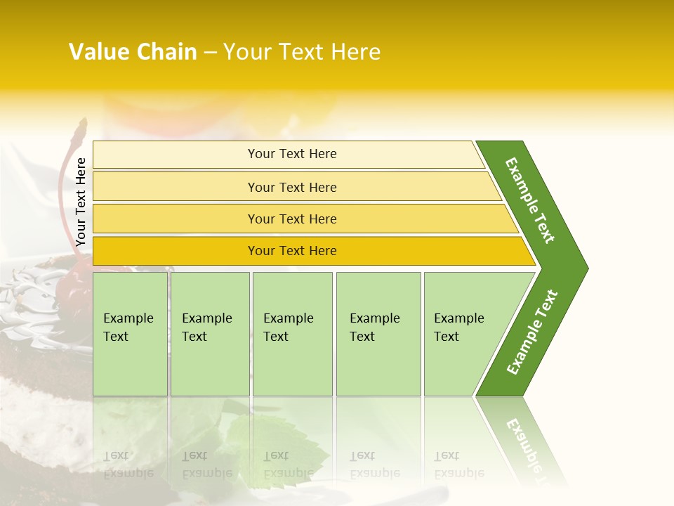 Ingredient Baked Pastry PowerPoint Template