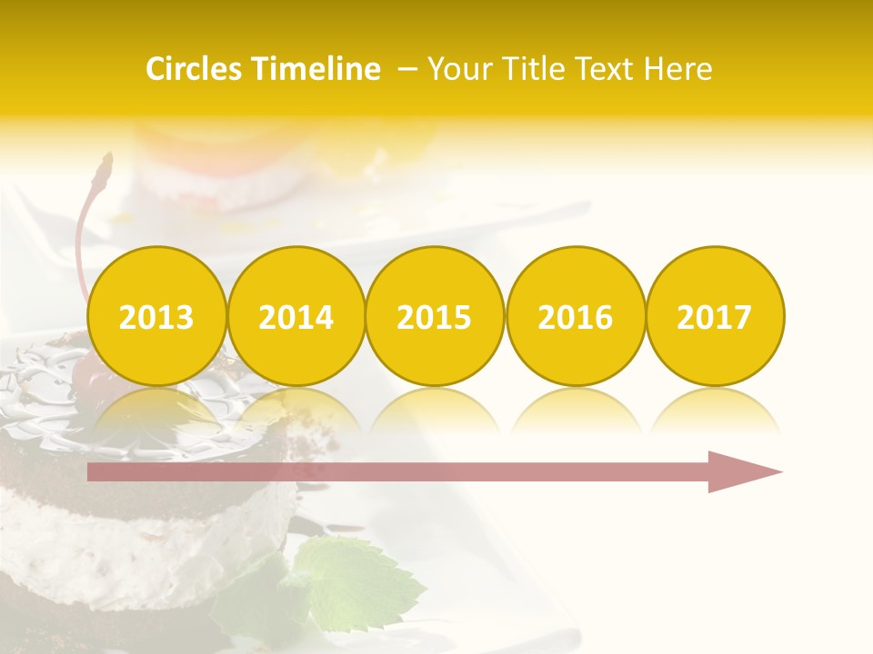 Ingredient Baked Pastry PowerPoint Template