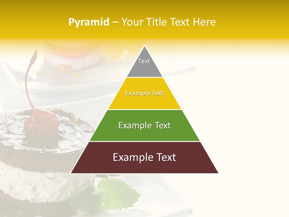 Ingredient Baked Pastry PowerPoint Template