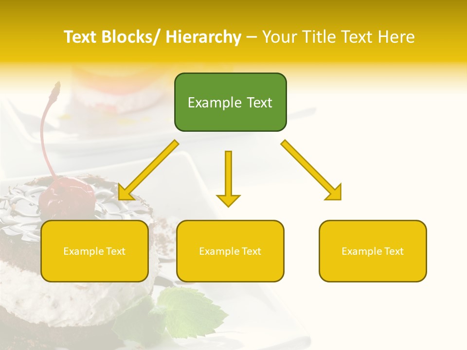 Ingredient Baked Pastry PowerPoint Template