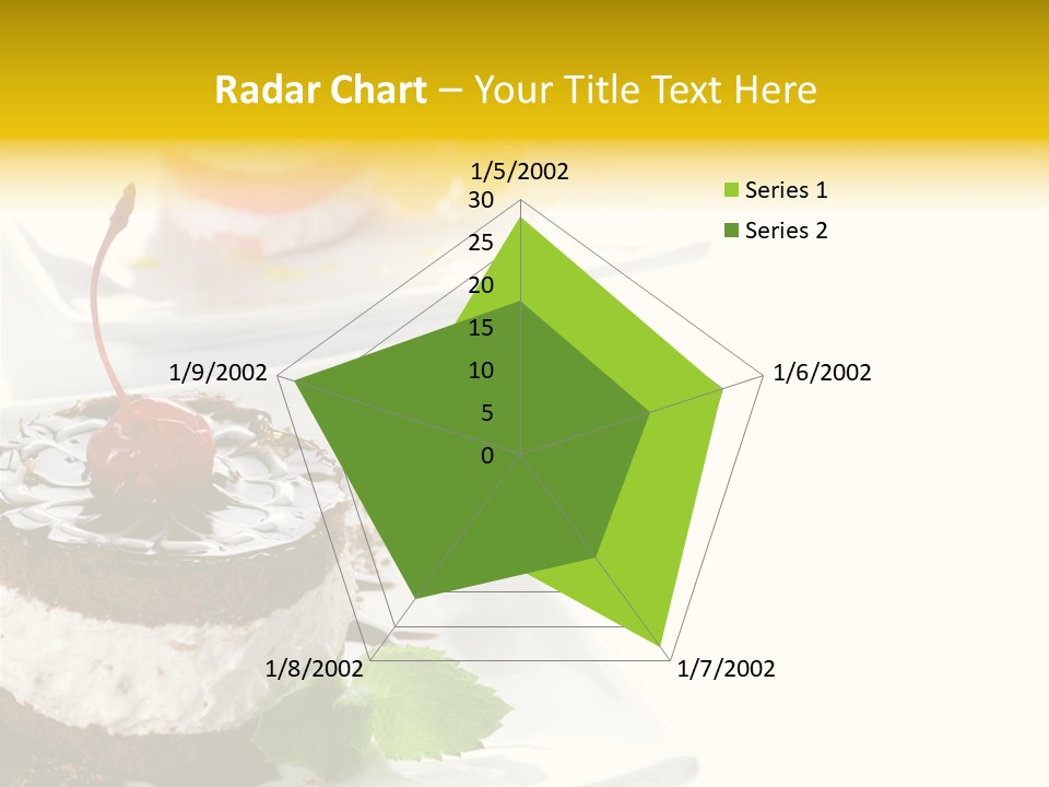 Ingredient Baked Pastry PowerPoint Template