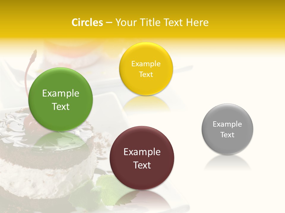 Ingredient Baked Pastry PowerPoint Template