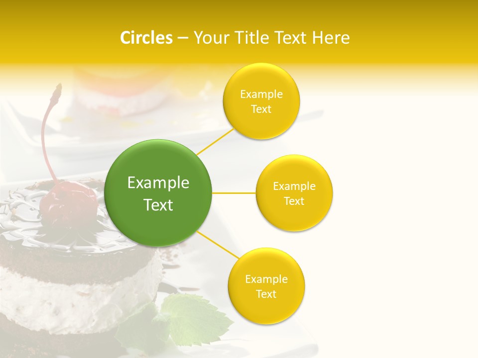 Ingredient Baked Pastry PowerPoint Template