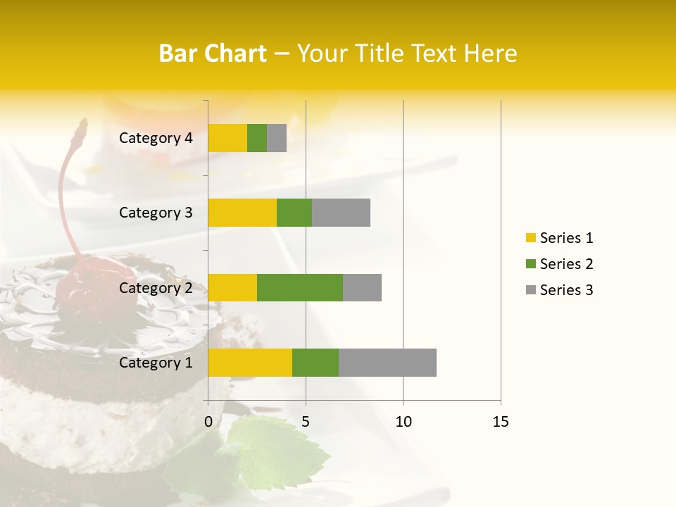 Ingredient Baked Pastry PowerPoint Template