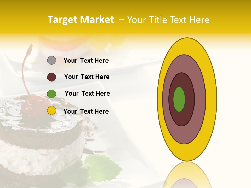 Ingredient Baked Pastry PowerPoint Template