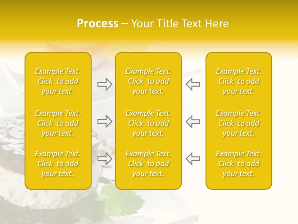 Ingredient Baked Pastry PowerPoint Template