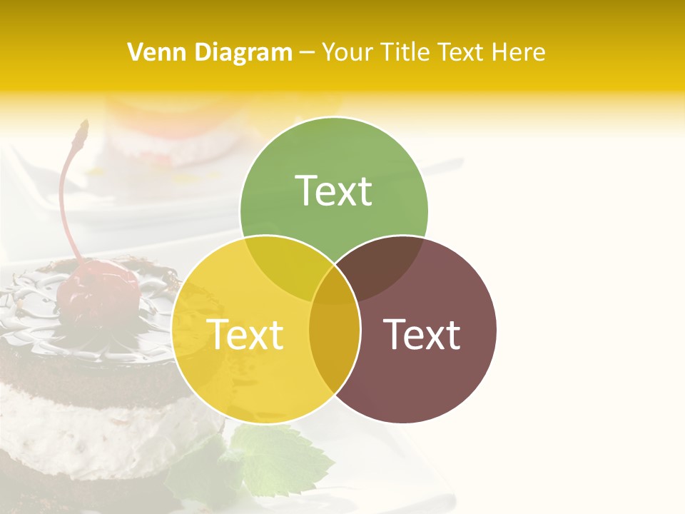 Ingredient Baked Pastry PowerPoint Template