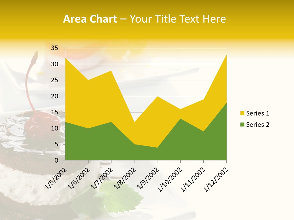 Ingredient Baked Pastry PowerPoint Template