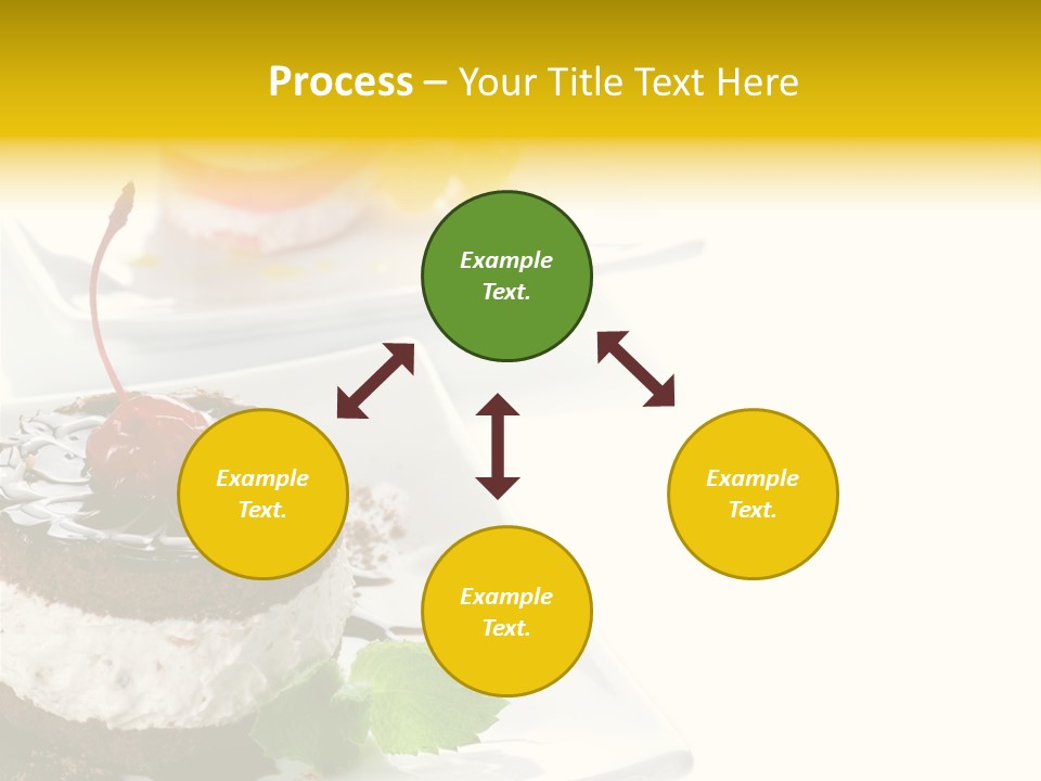 Ingredient Baked Pastry PowerPoint Template
