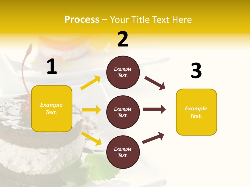 Ingredient Baked Pastry PowerPoint Template