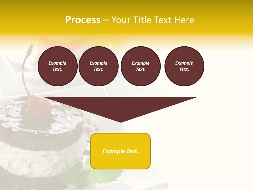 Ingredient Baked Pastry PowerPoint Template