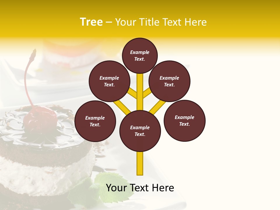 Ingredient Baked Pastry PowerPoint Template