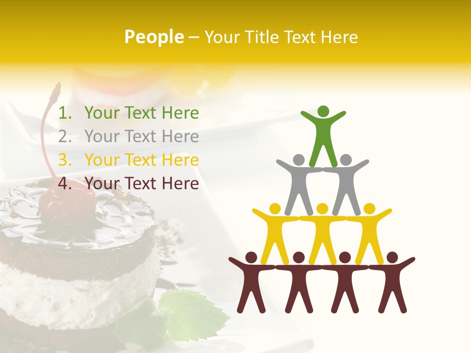 Ingredient Baked Pastry PowerPoint Template