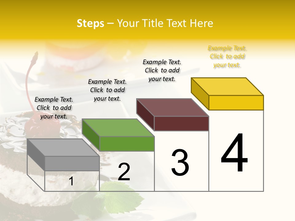 Ingredient Baked Pastry PowerPoint Template