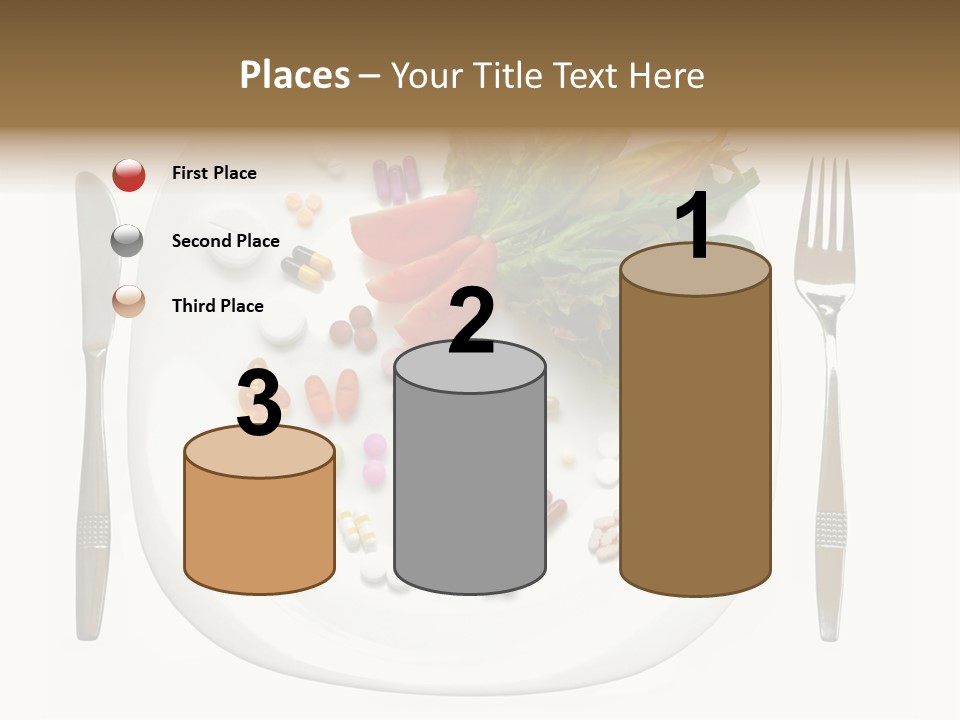 Drugs Dish Nutrition PowerPoint Template