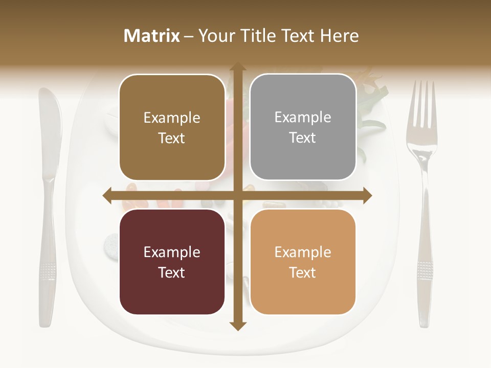 Drugs Dish Nutrition PowerPoint Template