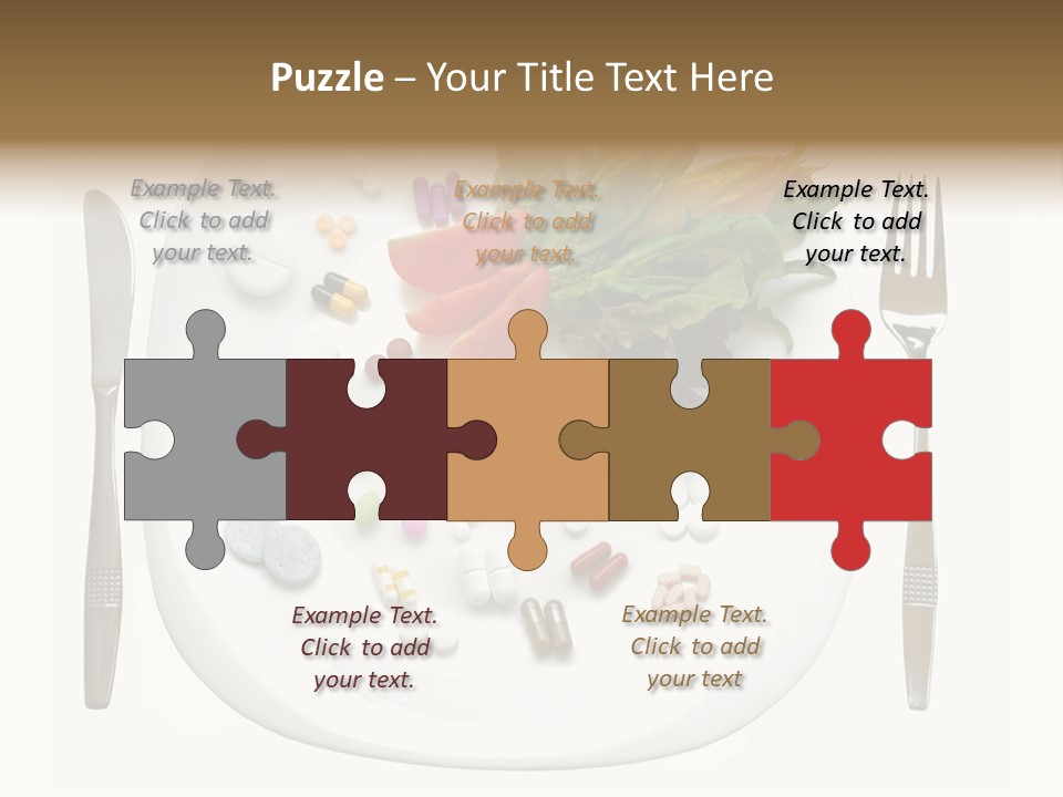 Drugs Dish Nutrition PowerPoint Template