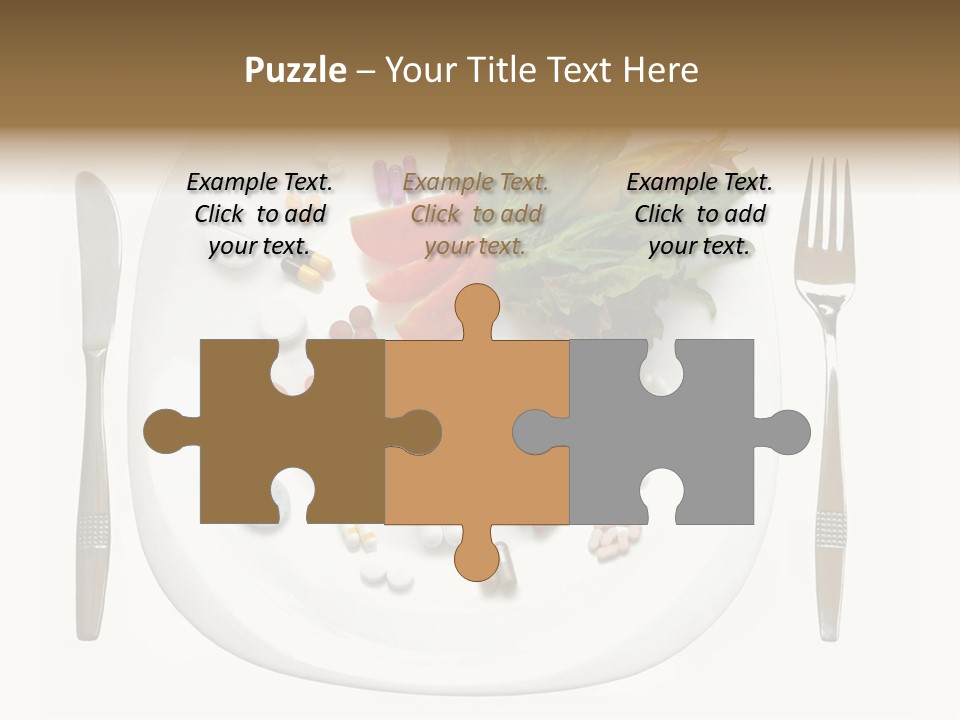 Drugs Dish Nutrition PowerPoint Template