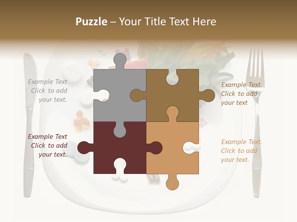 Drugs Dish Nutrition PowerPoint Template