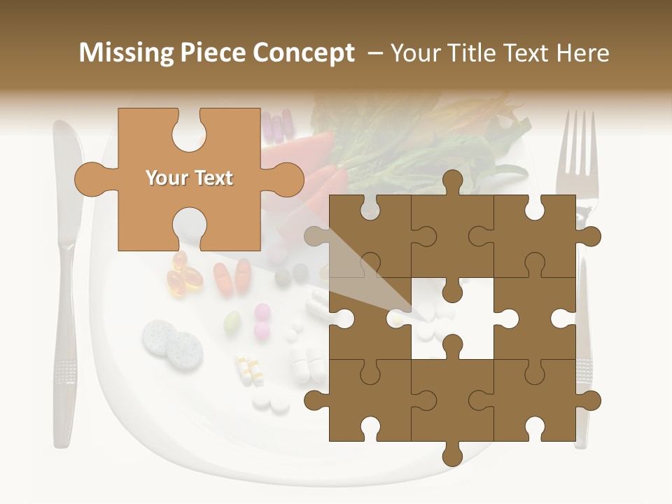 Drugs Dish Nutrition PowerPoint Template