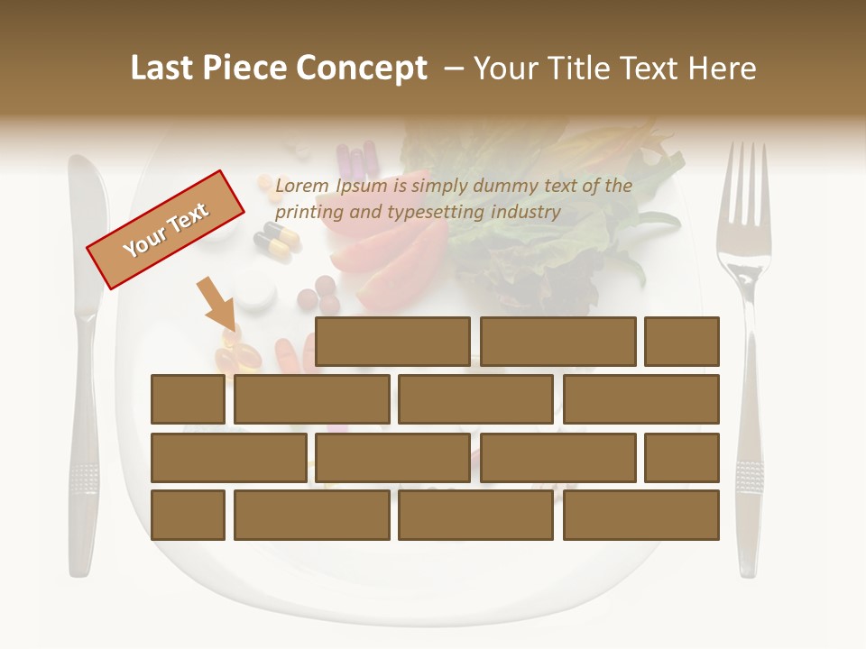 Drugs Dish Nutrition PowerPoint Template