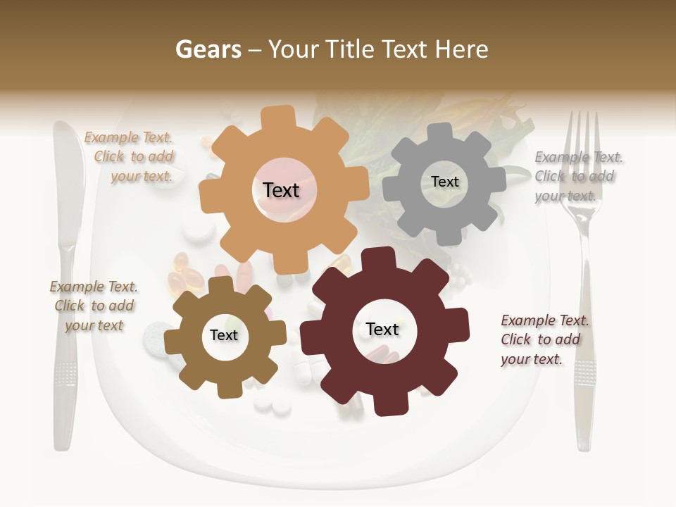 Drugs Dish Nutrition PowerPoint Template