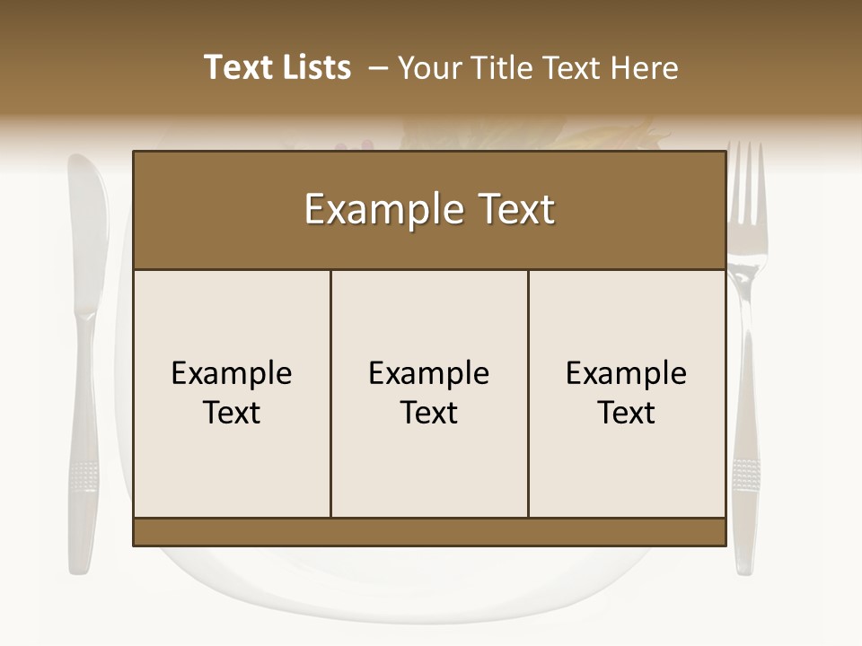 Drugs Dish Nutrition PowerPoint Template