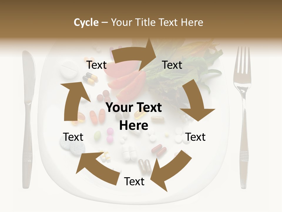 Drugs Dish Nutrition PowerPoint Template