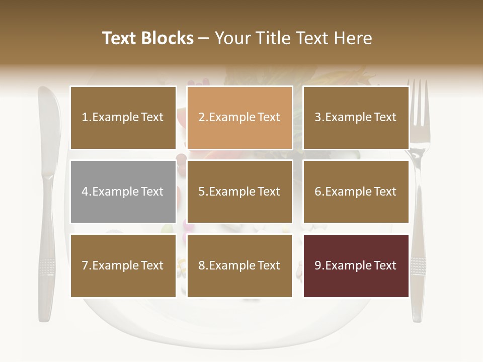 Drugs Dish Nutrition PowerPoint Template