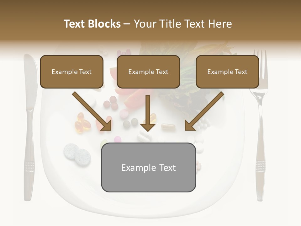 Drugs Dish Nutrition PowerPoint Template