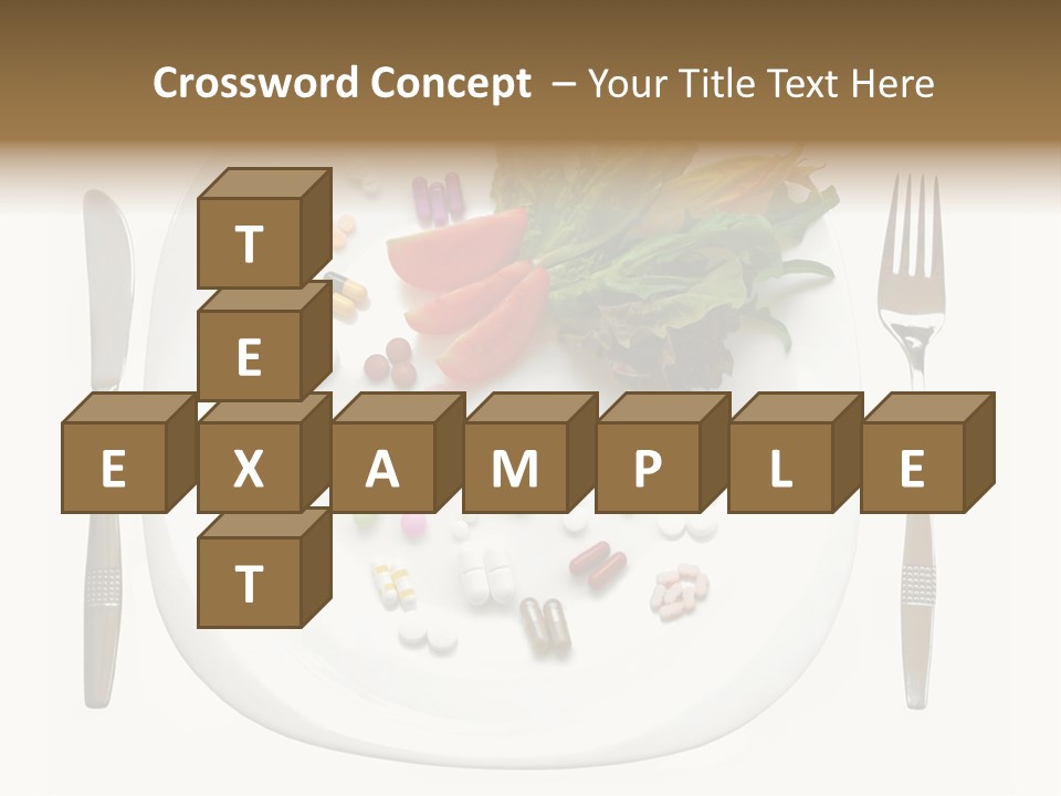 Drugs Dish Nutrition PowerPoint Template