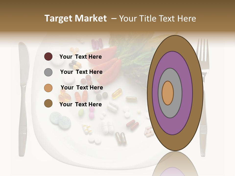 Drugs Dish Nutrition PowerPoint Template