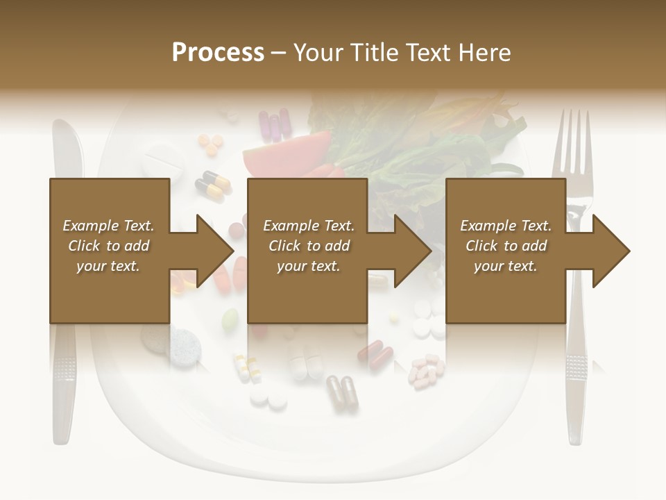 Drugs Dish Nutrition PowerPoint Template