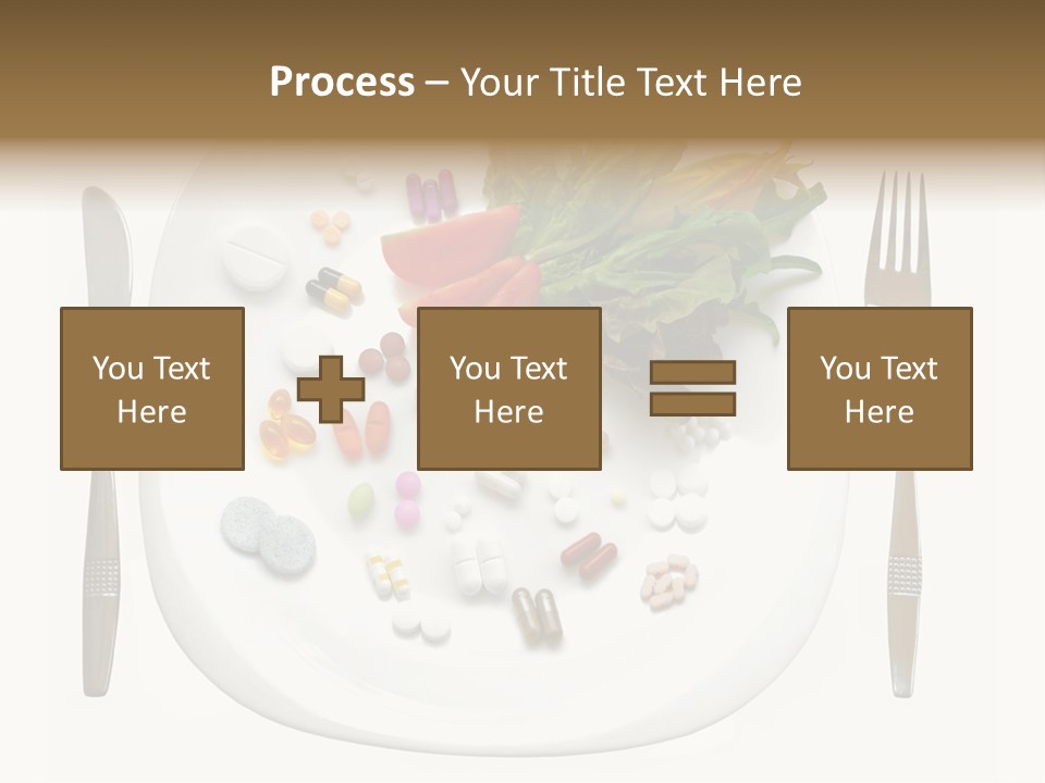 Drugs Dish Nutrition PowerPoint Template
