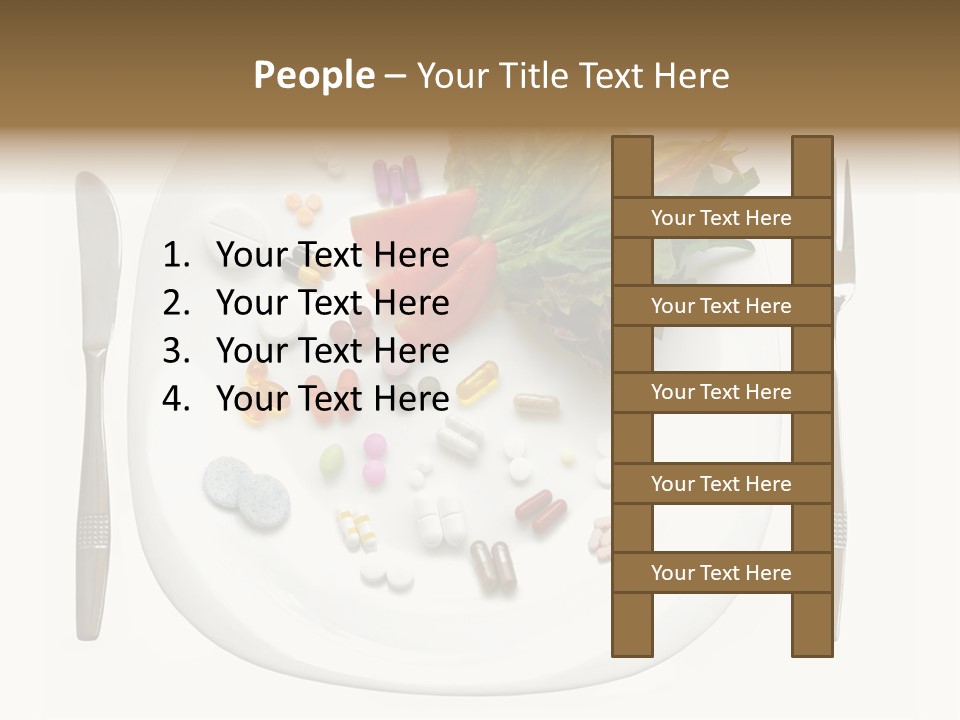Drugs Dish Nutrition PowerPoint Template