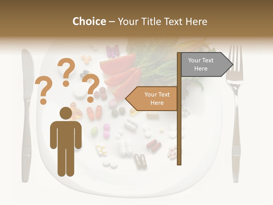 Drugs Dish Nutrition PowerPoint Template
