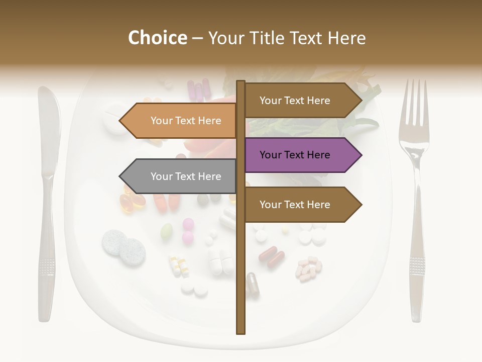 Drugs Dish Nutrition PowerPoint Template