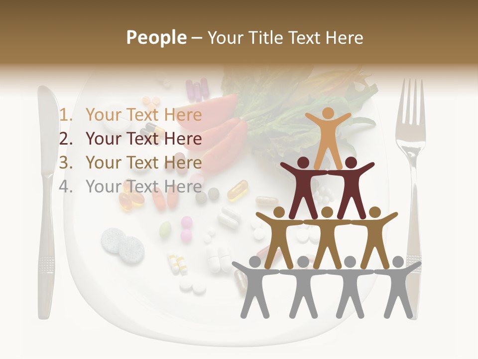 Drugs Dish Nutrition PowerPoint Template