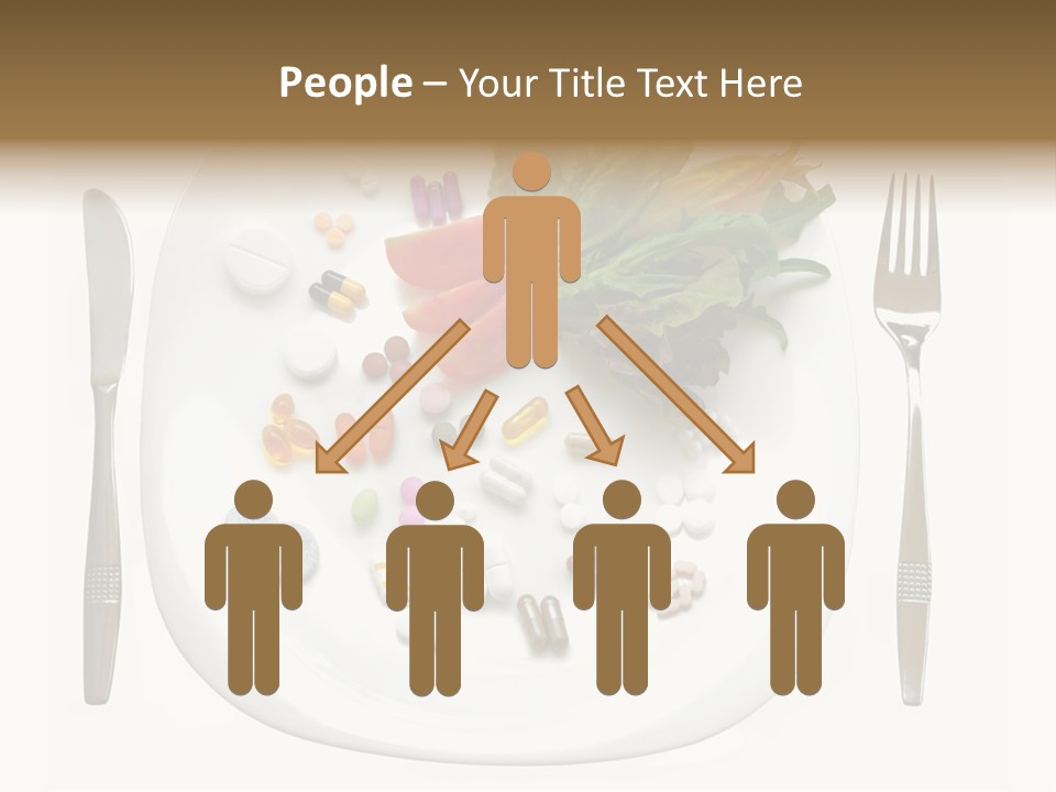 Drugs Dish Nutrition PowerPoint Template