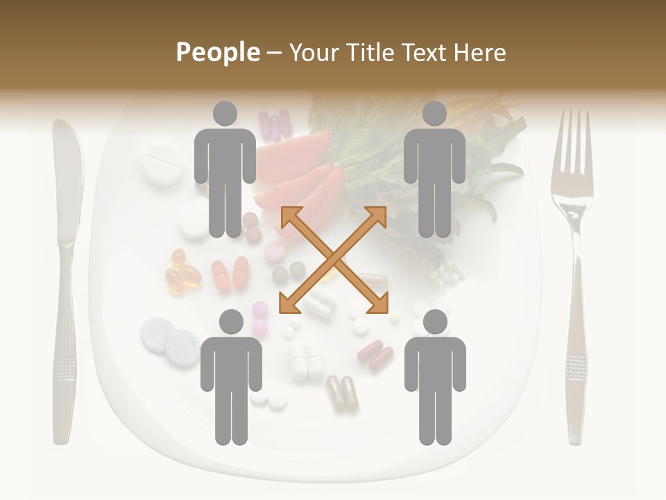 Drugs Dish Nutrition PowerPoint Template